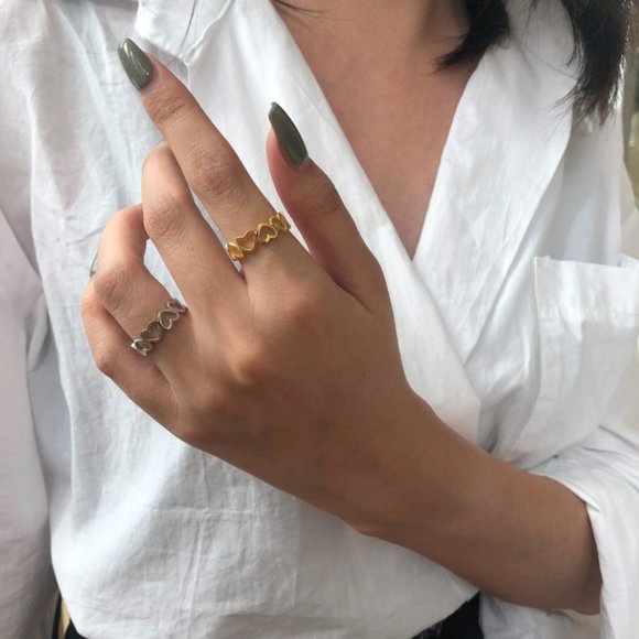 925 Heart's Journey Ring - Picture 3 of 3